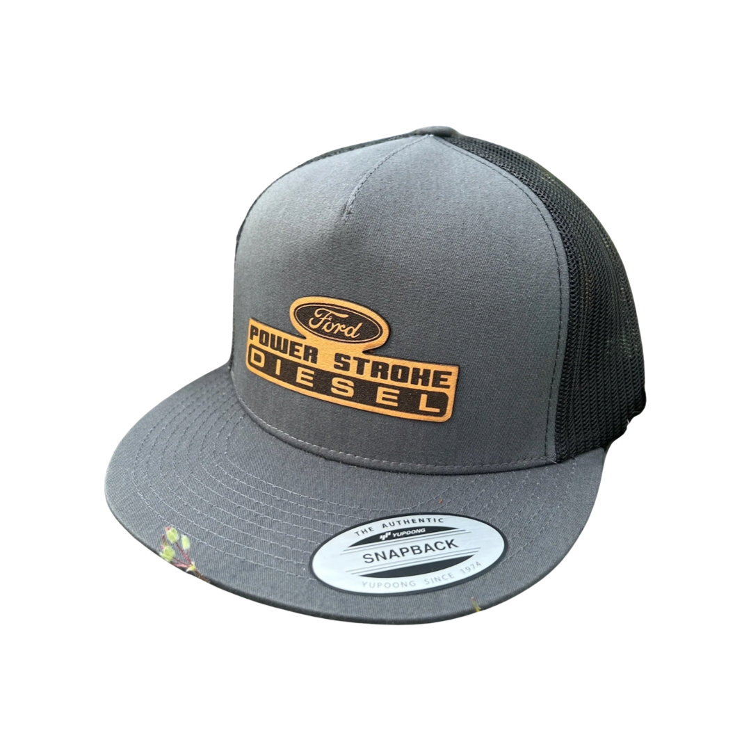 "Ford Powerstroke Diesel" Flat Brim Hat