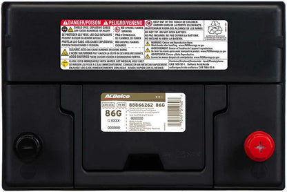Vehicle Battery-42 Month Warranty High Reserve ACDelco 86G